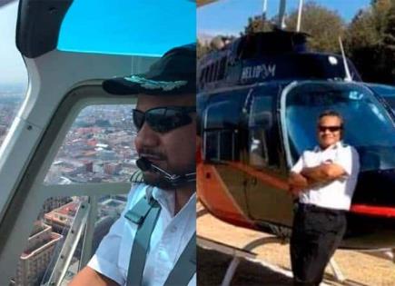 Quién era el piloto y dueño del helicóptero que se desplomó en CDMX