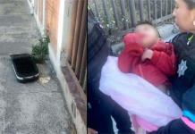 Niño de 2 años abandonado en Puebla