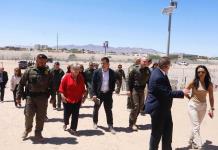 Canciller Mexicana Visita Frontera con Estados Unidos