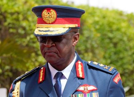 Muerte del general Francis Ogolla en accidente de helicóptero en Kenia