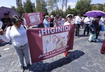Protesta en Huixquilucan por imposición de candidato de Morena