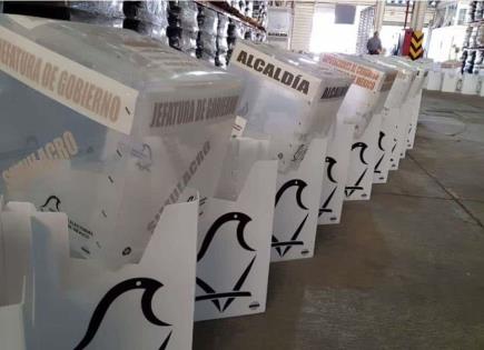 Entrega de Materiales Electorales para Voto Anticipado en CDMX