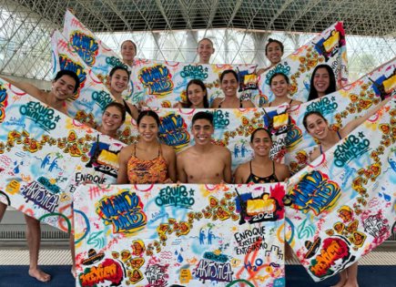 Venta de toalla edición olímpica para apoyar a la Selección Mexicana