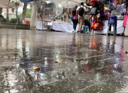 Alerta Amarilla por altas temperaturas y lluvias en CDMX