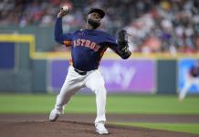 Cristian Javier de los Astros de Houston: Lesionado por dolencia en el cuello