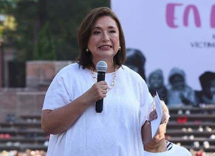 Xóchitl asegura en Michoacán que será la primera presidenta