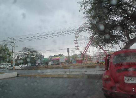 Finalmente algo de lluvia en Ciudad Valles