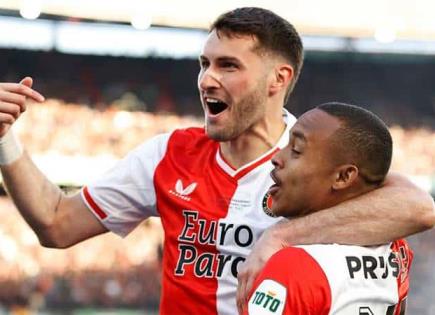 Santiago Giménez y Feyenoord: Campeones en la Copa de Países Bajos