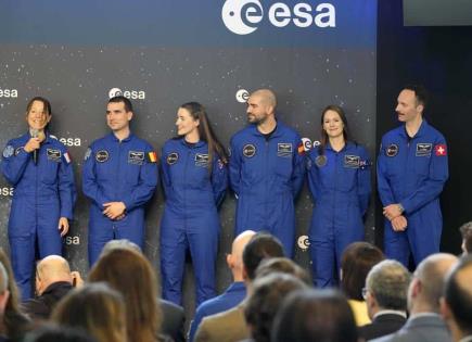 Cinco nuevos astronautas se unen a la ESA