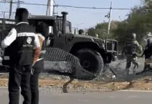 Veh&iacute;culo Militar se estrella en carretera 57