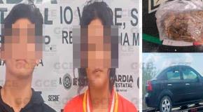 En Rioverde, cae pareja de presuntos "narcos"