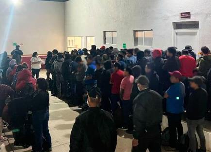 Rescate de 184 migrantes por el INM en Zacatecas y Quintana Roo