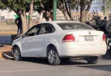 Accidente en Carretera Matehuala: Conductor herido y daños materiales