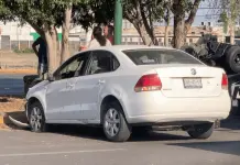 Accidente en Carretera Matehuala: Conductor herido y da&ntilde;os materiales