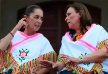 Respaldo de Claudia Sheinbaum a Roc&iacute;o Nahle en Veracruz