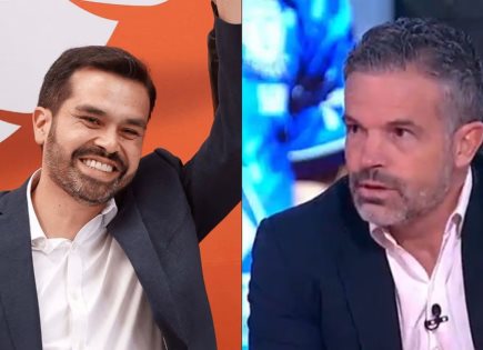Defensa de Jorge Álvarez Máynez a Rafa Puente Jr. en Televisa