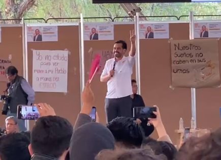 Protesta estudiantil en la UAM Xochimilco