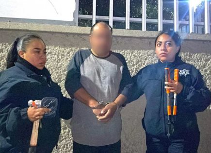 Hombre detenido en Ecatepec por intento de robo en sucursal de empeño