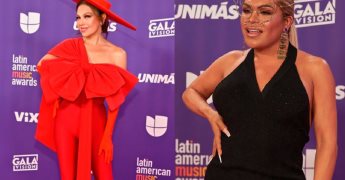 Thalía y Wendy Guevara brillan en evento musical