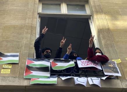 Detienen en Egipto a dos universitarios por crear un movimiento en apoyo a Palestina