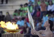 La Llama Olímpica Brilla en Cannes La Llama Olímpica Brilla en Cannes