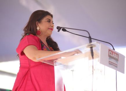 Clara Brugada confía en victoria contundente a una semana de elecciones en CDMX