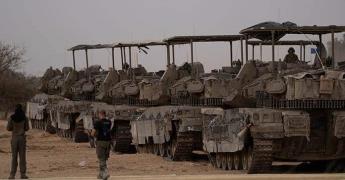 Israel moviliza tanques en la zona fronteriza