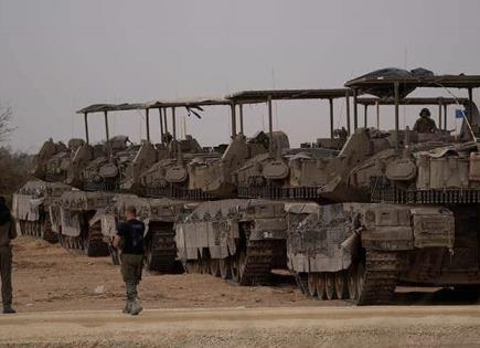 Israel moviliza tanques en la zona fronteriza