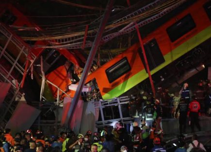 Demandas por daño moral y política tras colapso en Línea 12 del Metro