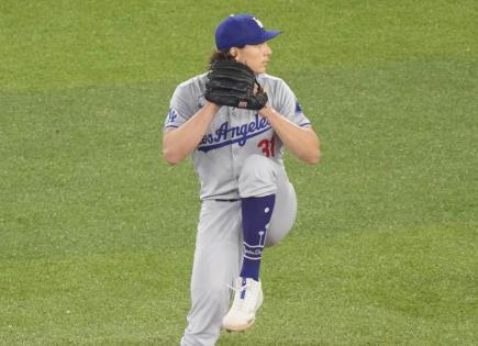 Triunfo de los Dodgers sobre los Azulejos en Toronto