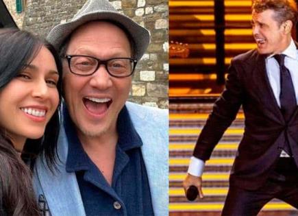 Rob Schneider asiste al concierto de Luis Miguel con su esposa