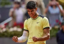 Carlos Alcaraz contin&uacute;a su racha en el Abierto de Madrid