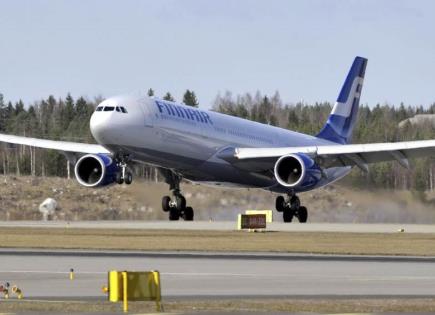 Aerolínea Finnair suspende vuelos a Estonia por interferencia en sistemas GPS