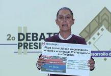 Confrontación entre Claudia Sheinbaum y Xóchitl Gálvez en Debate Presidencial