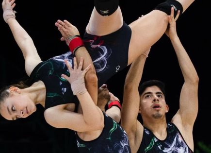 Éxito total: México arrasa en el Pacific Rim Championships de Gimnasia Aeróbica