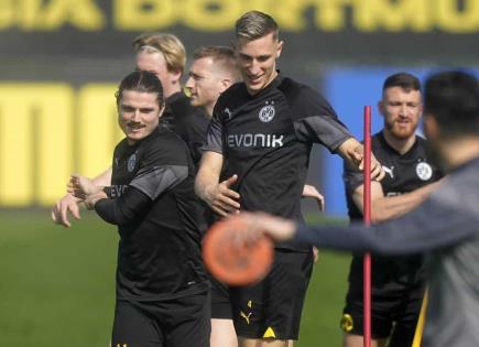 Duelo entre Dortmund y PSG en la Liga de Campeones