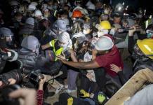 Protestas y arrestos en Universidad de Columbia