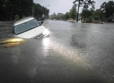 Houston bajo emergencia: evacuaci&oacute;n por crecida del r&iacute;o