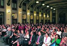 Reunión de AMLO con diputados en Palacio Nacional