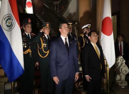 Visita histórica del primer ministro japonés a Paraguay