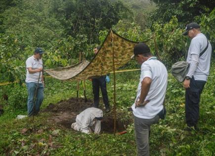 Recuperan dos cuerpos de víctimas de desaparición forzada de hace 30 años en Colombia