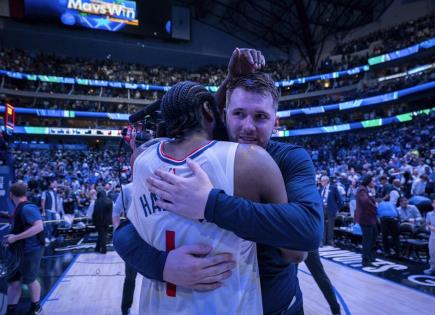 Triunfo de los Mavericks en los playoffs de la NBA