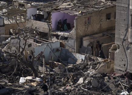 Israel informa a EEUU sobre plan de evacuación en Rafah