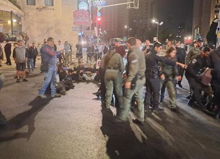 Manifestación en Tel Aviv por acuerdo de liberación de rehenes