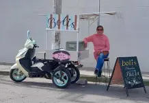 Emprendedora tampique&ntilde;a sale adelante con sus bolis en Soledad