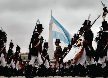 Emotivo Relevo de Guardia de Regimientos Históricos en Buenos Aires