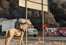 FOTOGALERÍA | Arde fabrica de plásticos en Soledad de Graciano Sánchez