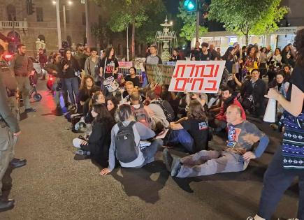 Miles de israelíes piden liberación de rehenes y elecciones anticipadas