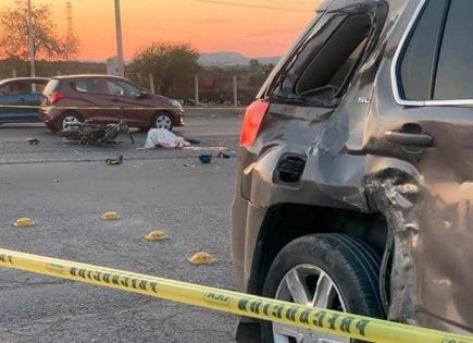 Mueren dos motociclistas en Periférico Poniente