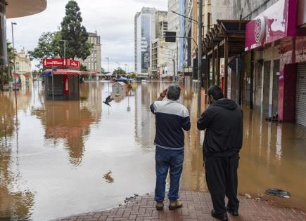 Devastadoras inundaciones en el sur de Brasil